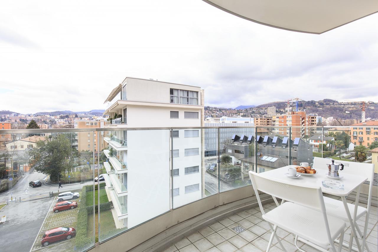 Prestige Apartments By Quokka 360 - Spacious Flats With Terraces Lugano Exterior foto